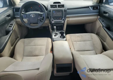 2012 Toyota Camry Base z USA, uszkodzony, nr VIN 4T1BF1FKXCU574801